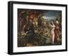 The Temptation of Saint Anthony-Pieter Coecke Van Aelst the Elder-Framed Giclee Print