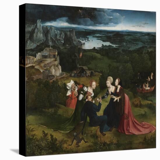 The Temptation of Saint Anthony-Joachim Patinir-Stretched Canvas