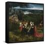 The Temptation of Saint Anthony-Joachim Patinir-Framed Stretched Canvas