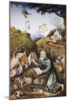 The Temptation of Saint Anthony-Hieronymus Bosch-Mounted Giclee Print