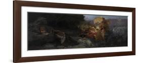 The Temptation of Saint Jerome-Henryk Siemiradzki-Framed Giclee Print