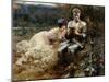 The Temptation of Sir Percival, 1894-Arthur Hacker-Mounted Giclee Print
