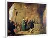 The Temptation of St. Anthony, 1820 (Oil on Canvas)-David the Younger Teniers-Framed Giclee Print