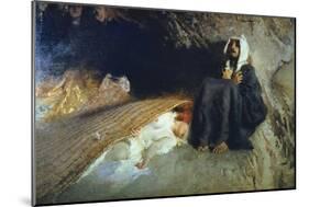 The Temptation of St. Anthony, 1878-Domenico Morelli-Mounted Giclee Print
