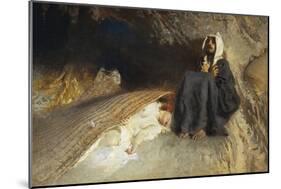 The Temptation of St Anthony, 1878-Domenico Morelli-Mounted Giclee Print