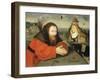 The Temptation of St. Anthony, by Hieronymus Bosch, c. 1530-1600, Netherlandish painting,-Hieronymus Bosch-Framed Art Print