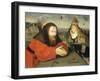 The Temptation of St. Anthony, by Hieronymus Bosch, c. 1530-1600, Netherlandish painting,-Hieronymus Bosch-Framed Art Print