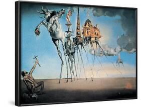 The Temptation of St. Anthony, c.1946-Salvador Dalí-Framed Art Print