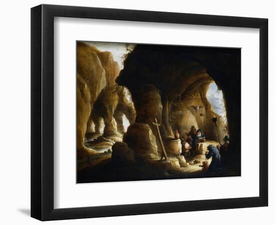 The Temptation of St Anthony, C1649-1670-Abraham Teniers-Framed Giclee Print