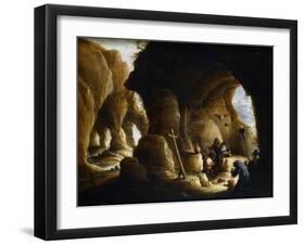 The Temptation of St Anthony, C1649-1670-Abraham Teniers-Framed Giclee Print