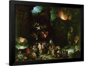 The Temptation of St. Anthony - Hell, 1594-Jan Brueghel the Elder-Framed Giclee Print