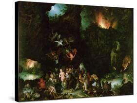 The Temptation of St. Anthony - Hell, 1594-Jan Brueghel the Elder-Stretched Canvas