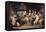 The Temptation of St. Anthony of Egypt-David Ryckaert III-Framed Stretched Canvas