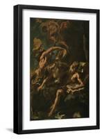 The Temptation of St. Anthony (Oil on Canvas)-Sebastiano Ricci-Framed Giclee Print