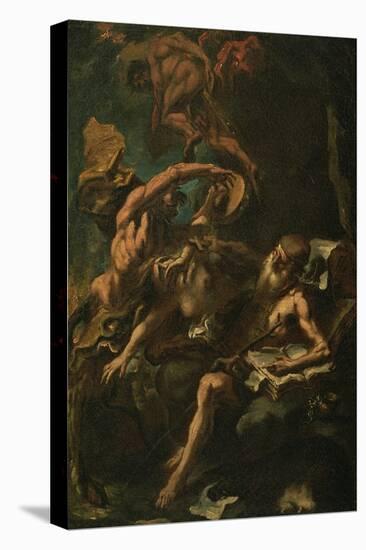 The Temptation of St. Anthony (Oil on Canvas)-Sebastiano Ricci-Stretched Canvas