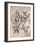 The Temptation of St. Anthony-Martin Schongauer-Framed Giclee Print