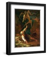 The Temptation of St. Anthony-Salvator Rosa-Framed Giclee Print