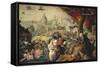 The Temptation of St. Anthony-Pieter Huys-Framed Stretched Canvas