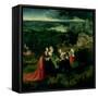 The Temptation of St. Anthony-Joachim Patenir-Framed Stretched Canvas