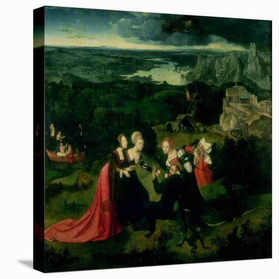 The Temptation of St. Anthony-Joachim Patenir-Stretched Canvas