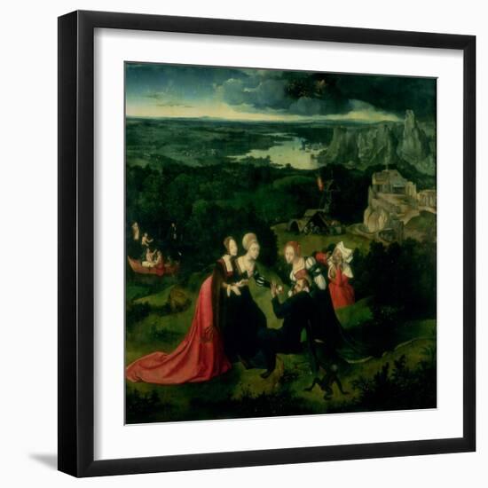 The Temptation of St. Anthony-Joachim Patenir-Framed Giclee Print