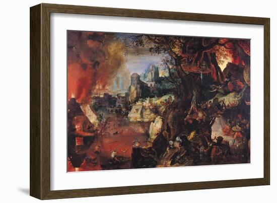 The Temptation of St. Anthony-Pieter Schoubroeck-Framed Giclee Print