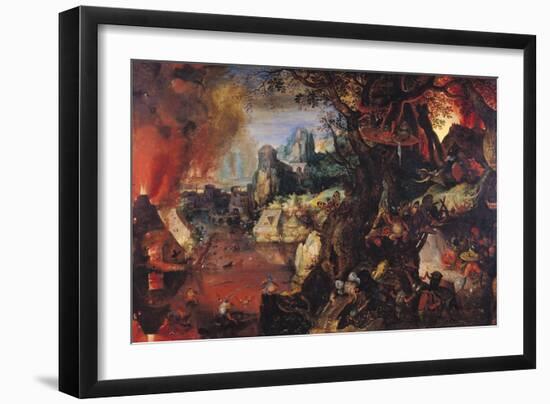 The Temptation of St. Anthony-Pieter Schoubroeck-Framed Giclee Print