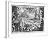 The Temptation of St. Anthony-Jacques Callot-Framed Giclee Print