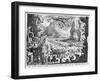 The Temptation of St. Anthony-Jacques Callot-Framed Giclee Print