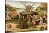 The Temptation of St Anthony-Pieter Brueghel the Younger-Stretched Canvas