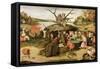 The Temptation of St Anthony-Pieter Brueghel the Younger-Framed Stretched Canvas