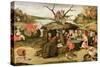 The Temptation of St Anthony-Pieter Brueghel the Younger-Stretched Canvas