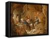 The Temptation of St. Anthony-David Teniers the Younger-Framed Stretched Canvas