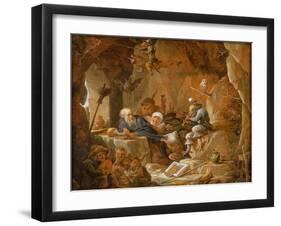 The Temptation of St. Anthony-David Teniers the Younger-Framed Giclee Print