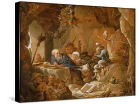 The Temptation of St. Anthony-David Teniers the Younger-Stretched Canvas