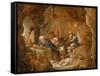 The Temptation of St. Anthony-David Teniers the Younger-Framed Stretched Canvas