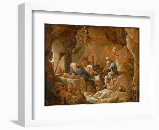 The Temptation of St. Anthony-David Teniers the Younger-Framed Giclee Print