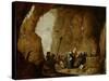 The Temptation of St. Anthony-David the Younger Teniers-Stretched Canvas