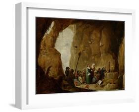 The Temptation of St. Anthony-David the Younger Teniers-Framed Giclee Print