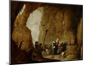 The Temptation of St. Anthony-David the Younger Teniers-Mounted Giclee Print
