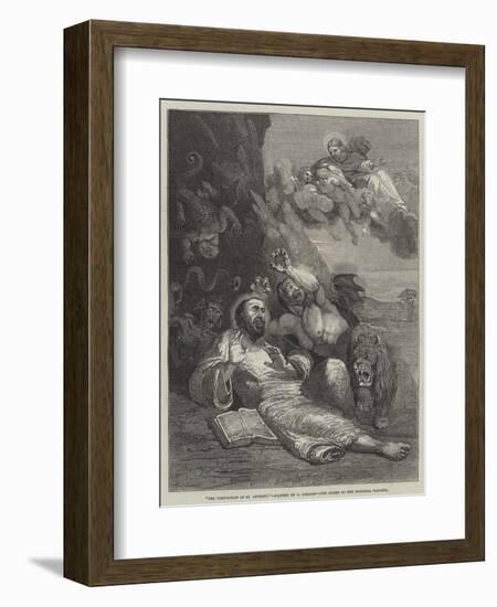 The Temptation of St Anthony-John Wykeham Archer-Framed Giclee Print