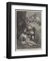 The Temptation of St Anthony-John Wykeham Archer-Framed Giclee Print