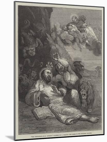 The Temptation of St Anthony-John Wykeham Archer-Mounted Giclee Print