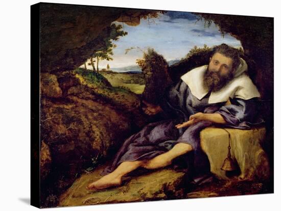 The Temptation of St. Anthony-Lorenzo Lotto-Stretched Canvas