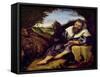 The Temptation of St. Anthony-Lorenzo Lotto-Framed Stretched Canvas