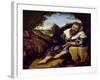 The Temptation of St. Anthony-Lorenzo Lotto-Framed Giclee Print