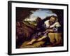 The Temptation of St. Anthony-Lorenzo Lotto-Framed Giclee Print