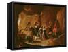 The Temptation of St. Anthony-David the Younger Teniers-Framed Stretched Canvas