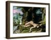 The Temptation of St. Benedict, C.1587-Alessandro Allori-Framed Giclee Print