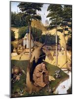 The Temptation of St-Hieronymus Bosch-Mounted Art Print